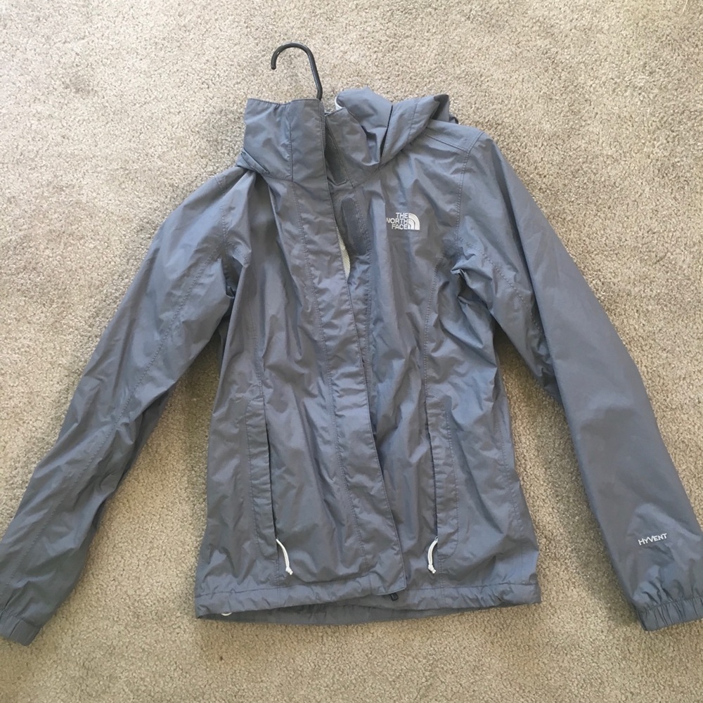 The north face rain jacket